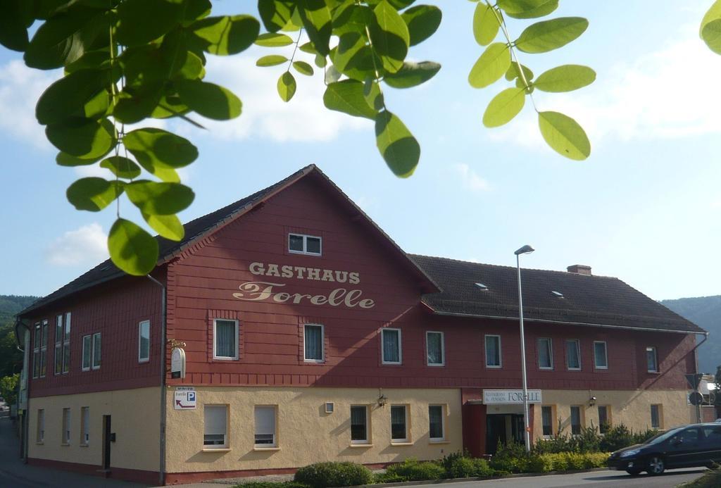 Gasthaus Forelle Thale Exterior foto